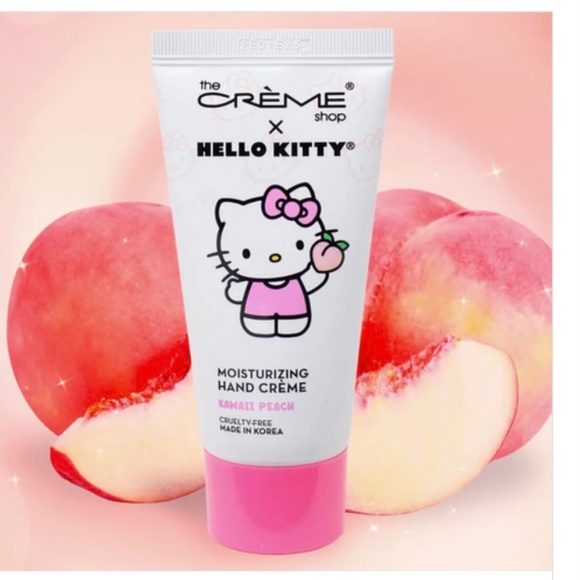 THE CREME SHOP X HELLO KITTY MOISTURIZING HAND CREAM KAWAII PEACH - Picture 4 of 4